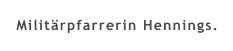 Militärpfarrerin Hennings.